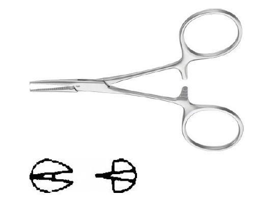 ХАРТМАН МОСКІТ ЗАТИСКАЧ ДЕЛ. ПРЯМ. 1X2 100MM